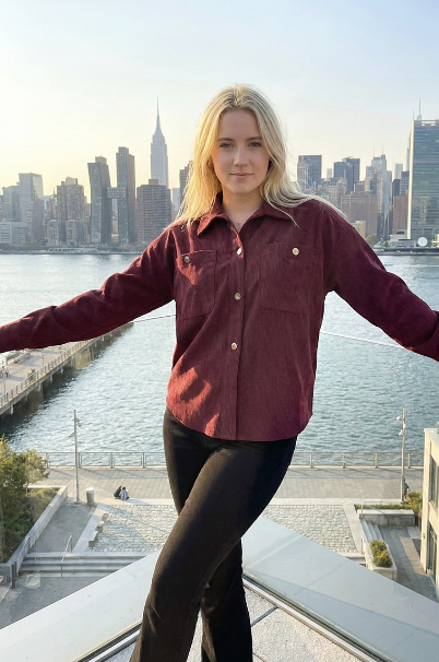 AI-generated on-model fashion photo, editorial quality output